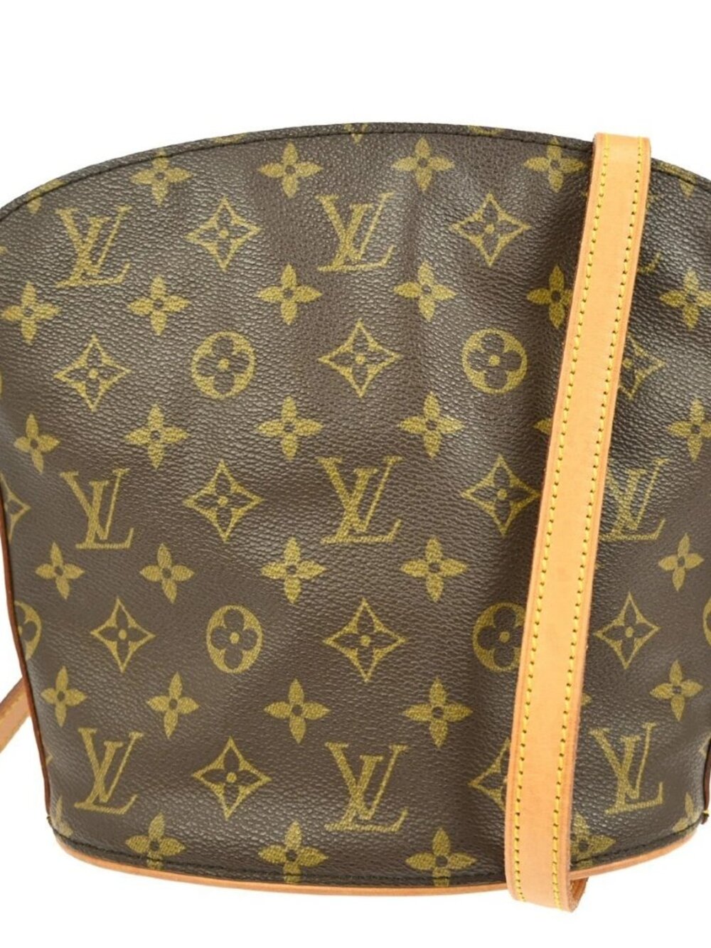 LOUIS VUITTON DROUOT SHOULDER BAG PURSE MONOGRAM